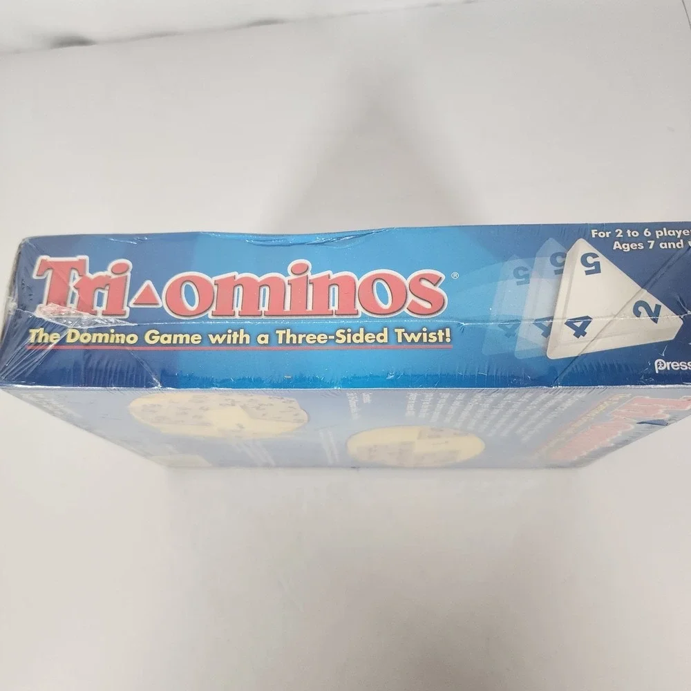 NEW Sealed Pressman Tri-ominos Family Board Game #4420E 2009 Ages 7+